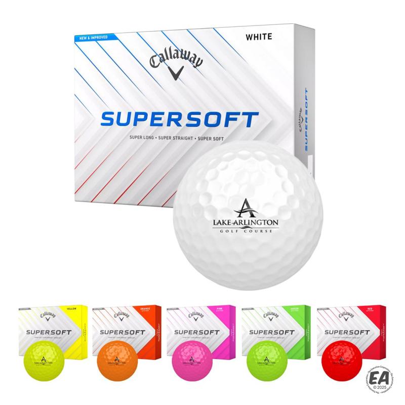 Promotional Callaway Supersoft Golf Balls Custom Golf Balls Customized Callaway Supersoft