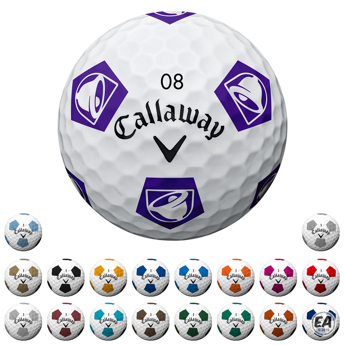 Customized Callaway Chrome Soft X Truvis Golf Balls Custom Golf Balls