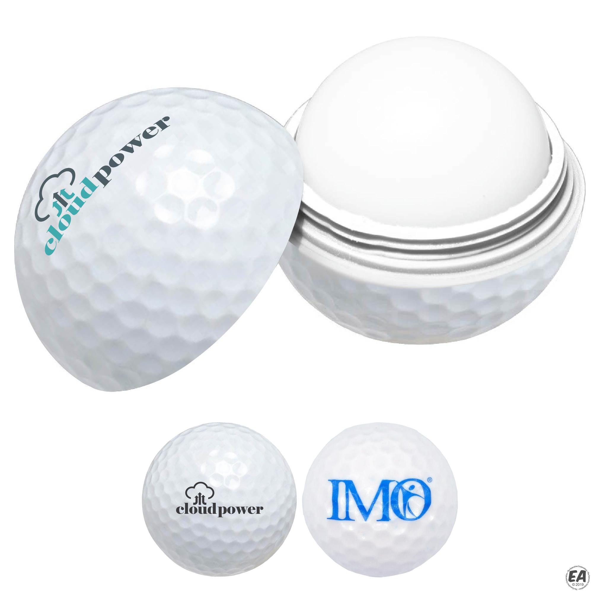 Promotional Golf Ball Lip Balm Custom Lip Balms Customized Golf Ball Lip Balm at Executive