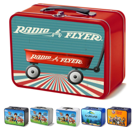 Retro Style Metal Lunch Box