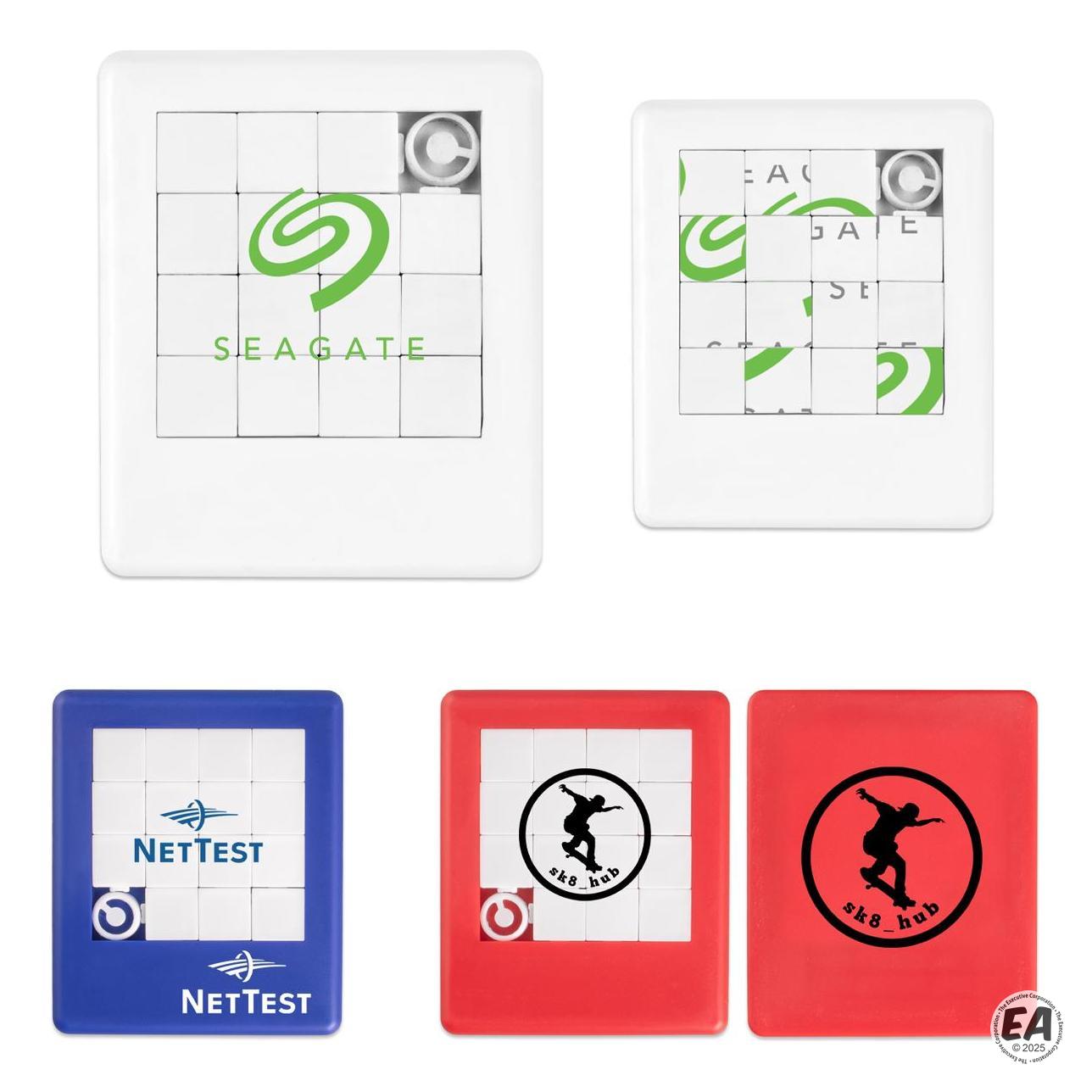 Branded Slider Puzzle | Customized Executive Games | Promotional Slider ...