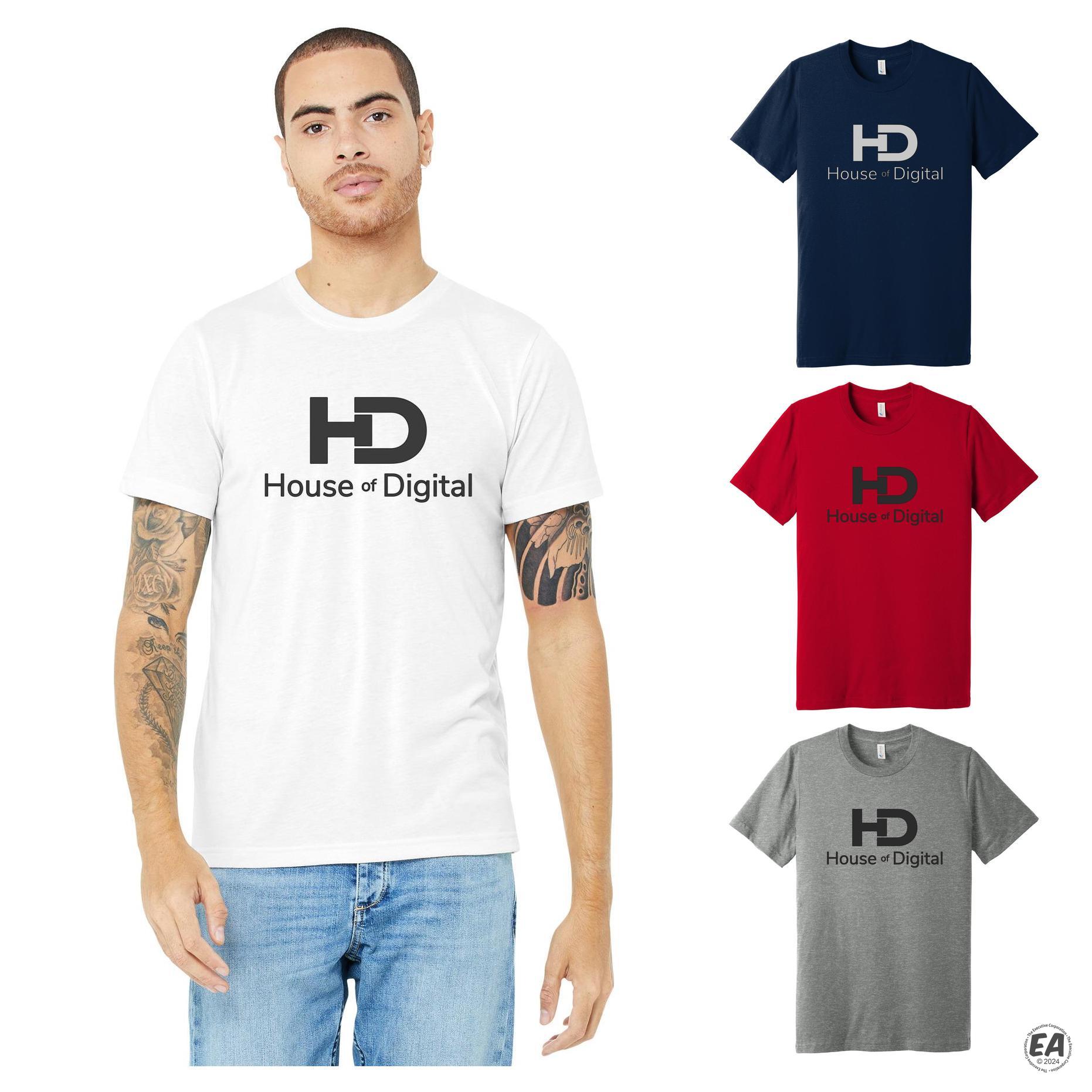 Customized Bella+Canvas Unisex Made In The USA Jersey Short Sleeve Tee ...