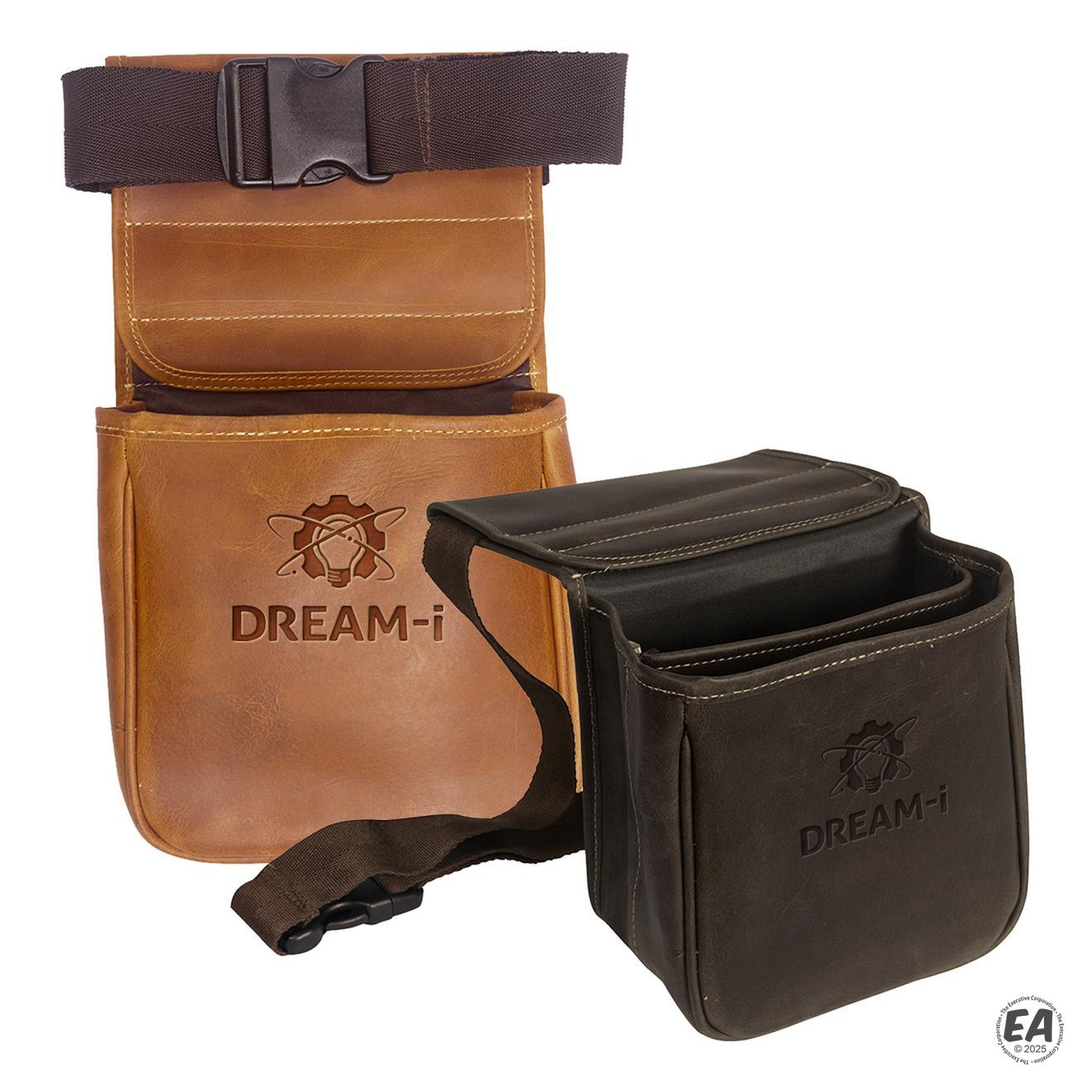 Customized Black Hills Leather Shell Bag Promotional Sling Bags