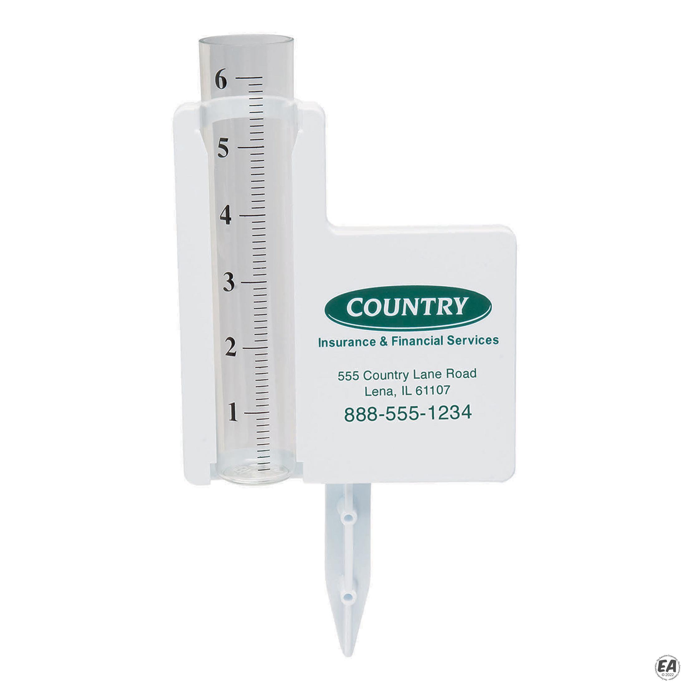 Custom Classic Jumbo Rain Gauge Promotional Garden Customized