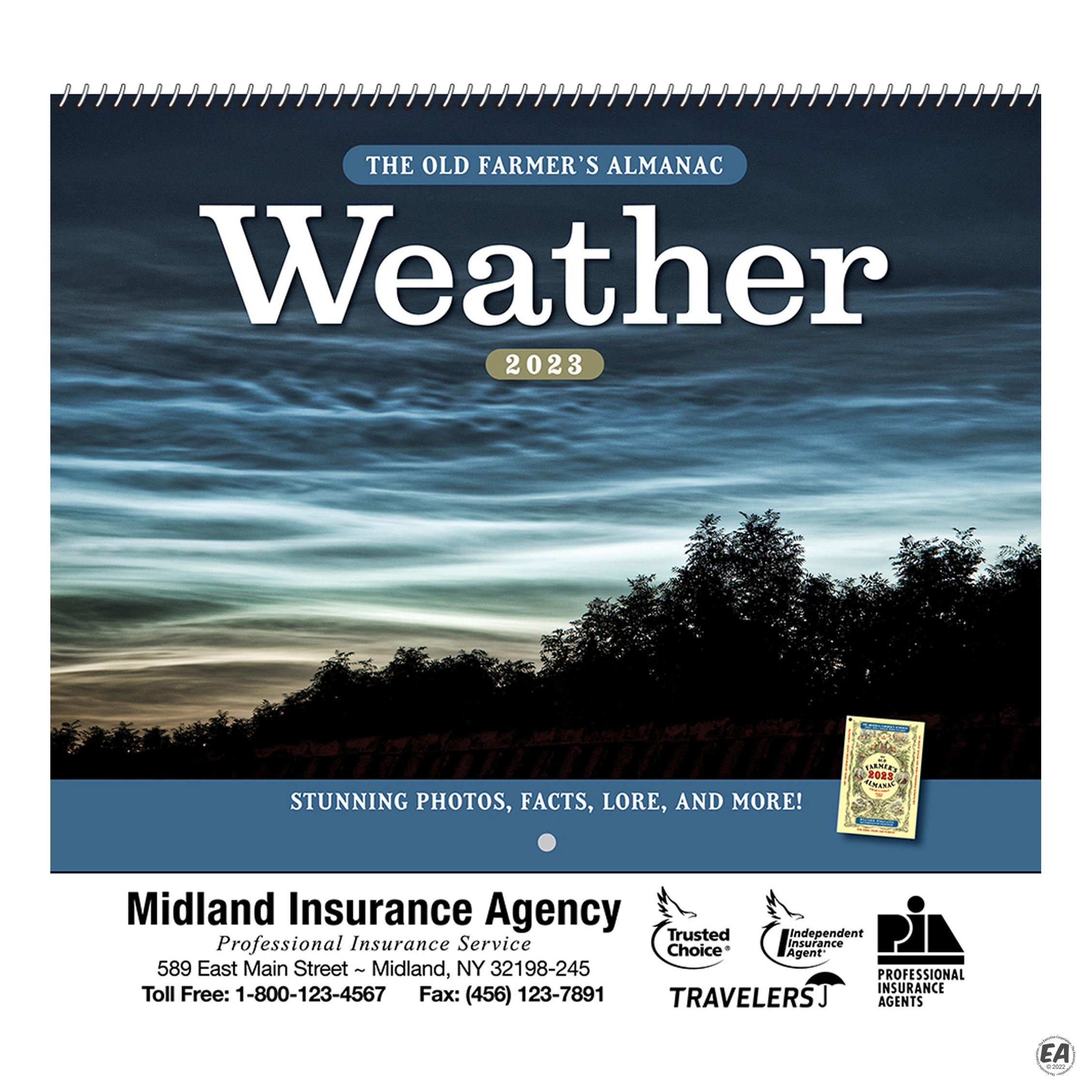 Marketing Old Farmer Almanac Weather Watchers (2024, Spiral