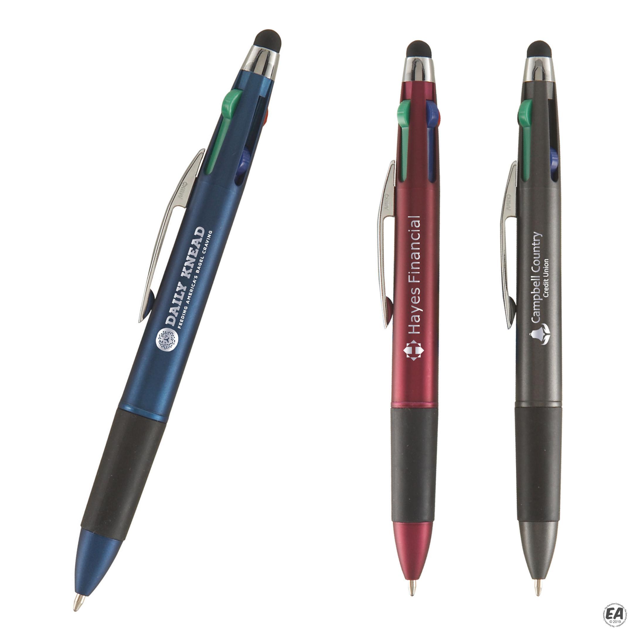 Branded Quattro Multi Ink Stylus Pen | Customized Multi Ink Pens ...
