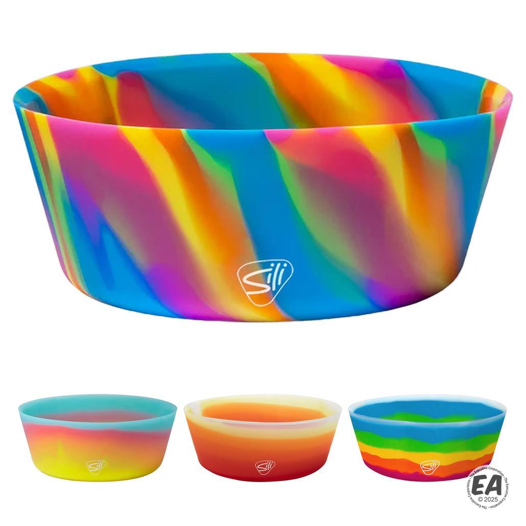 Customized Silipint 18 oz SqueezeABowl Silicone Food Bowls