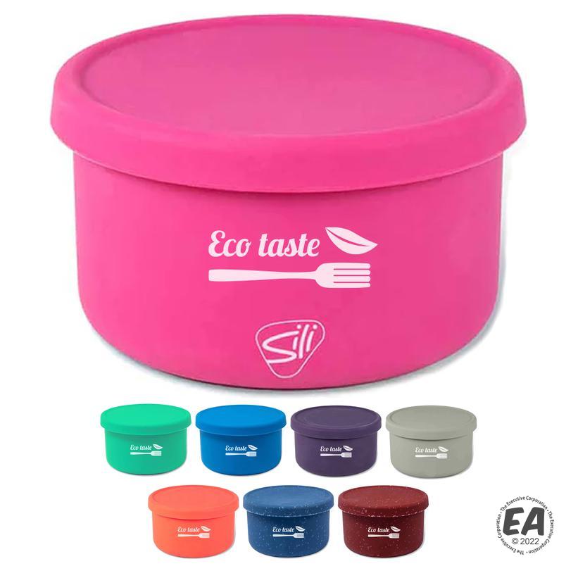Promotional Silipint 20 oz Lidded Bowl Food Container Customized Food