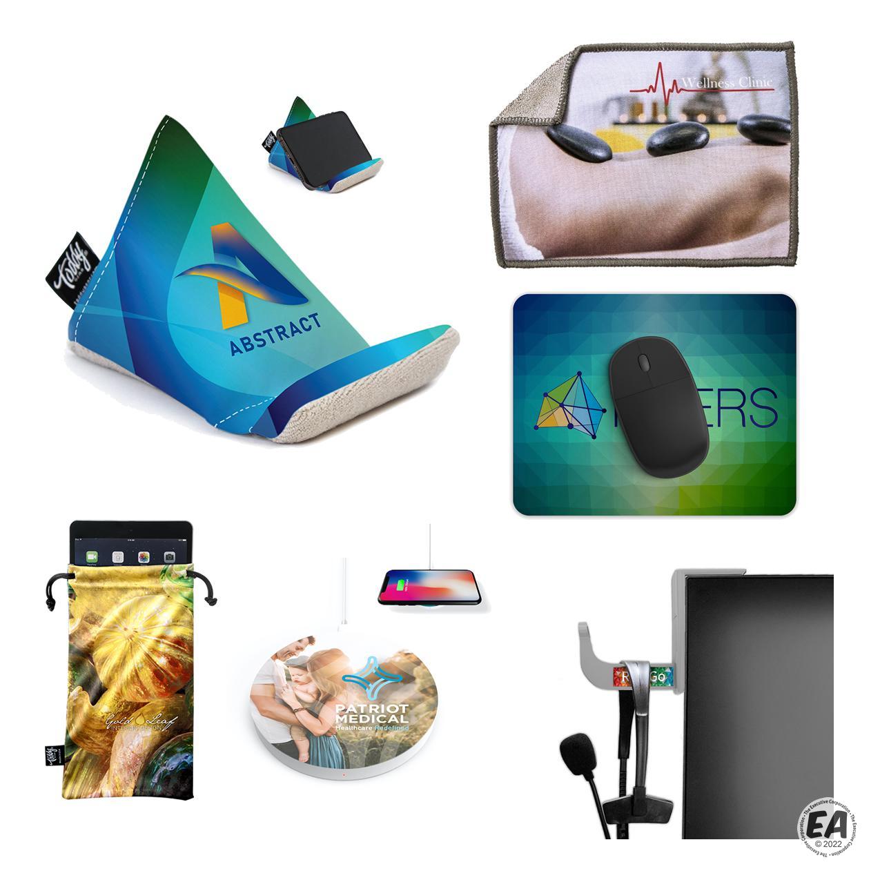 Customized Toddy The Wedge & Accessories Work From Home Kit Branded