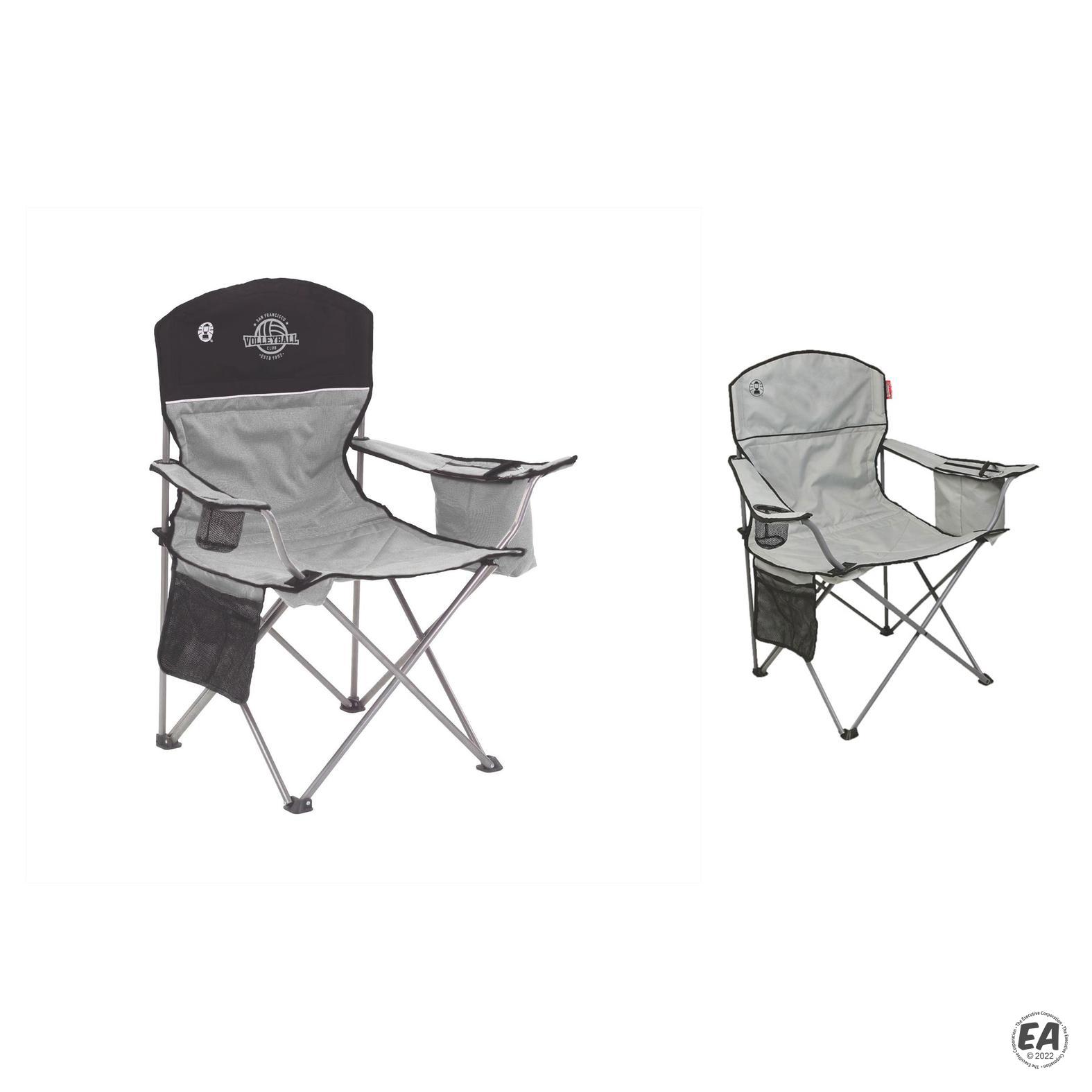 Customized Coleman Cooler Quad Chair Promotional Chairs Custom