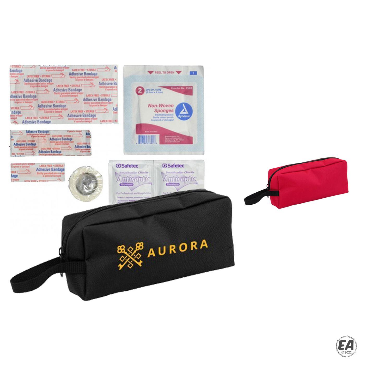 Promotional First Aid Mini Duffel Bag Branded First Aid Kits