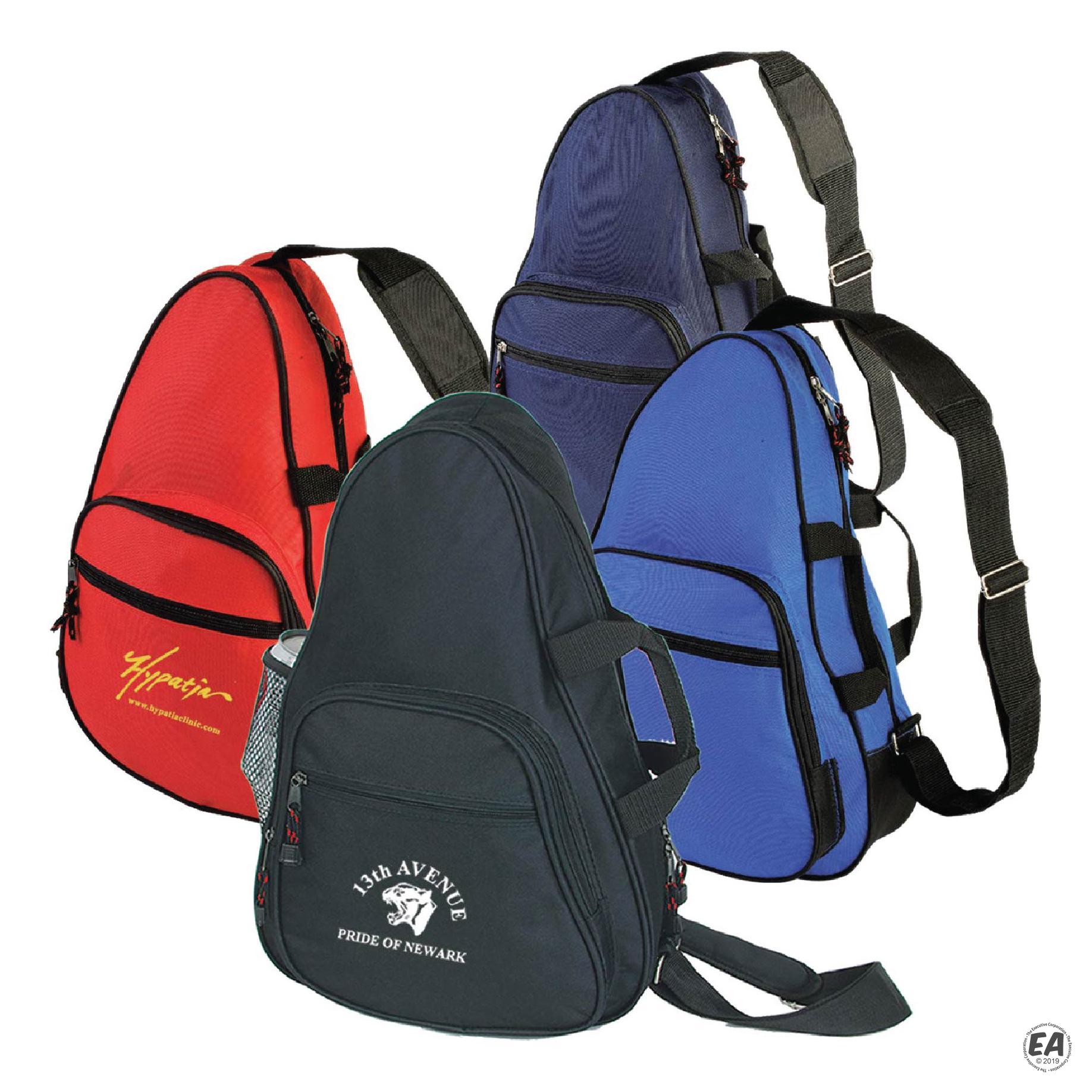 Branded Personalized Sling Backpack with Handle Promotional Sling