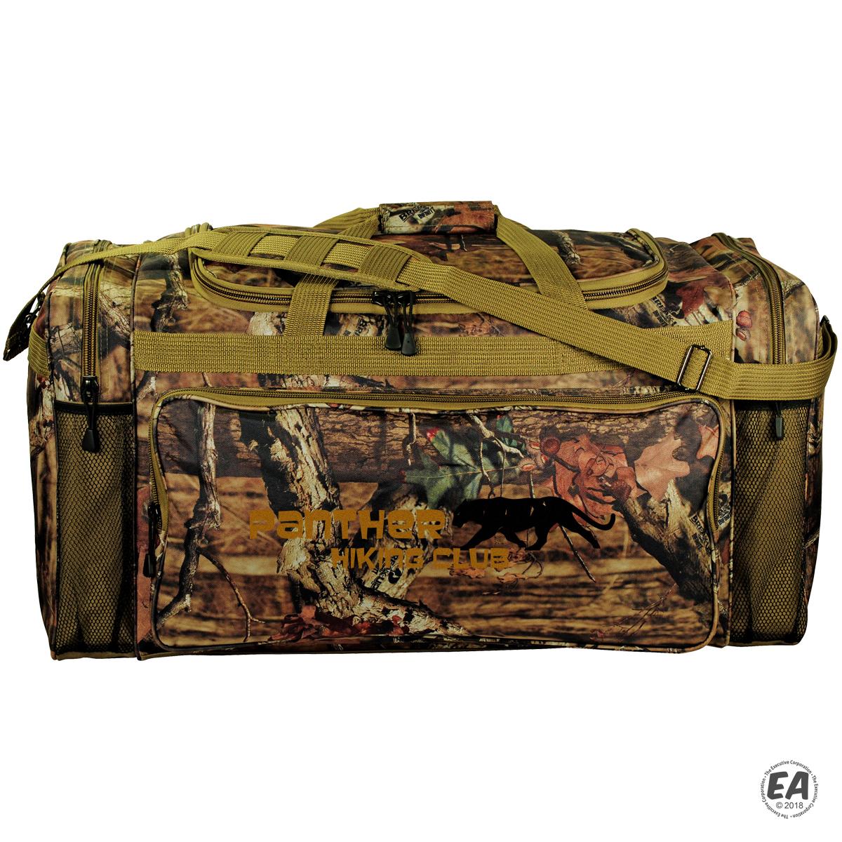 Promotional Mossy Oak Camo 30" Jumbo Outdoor Duffel Customized Duffel
