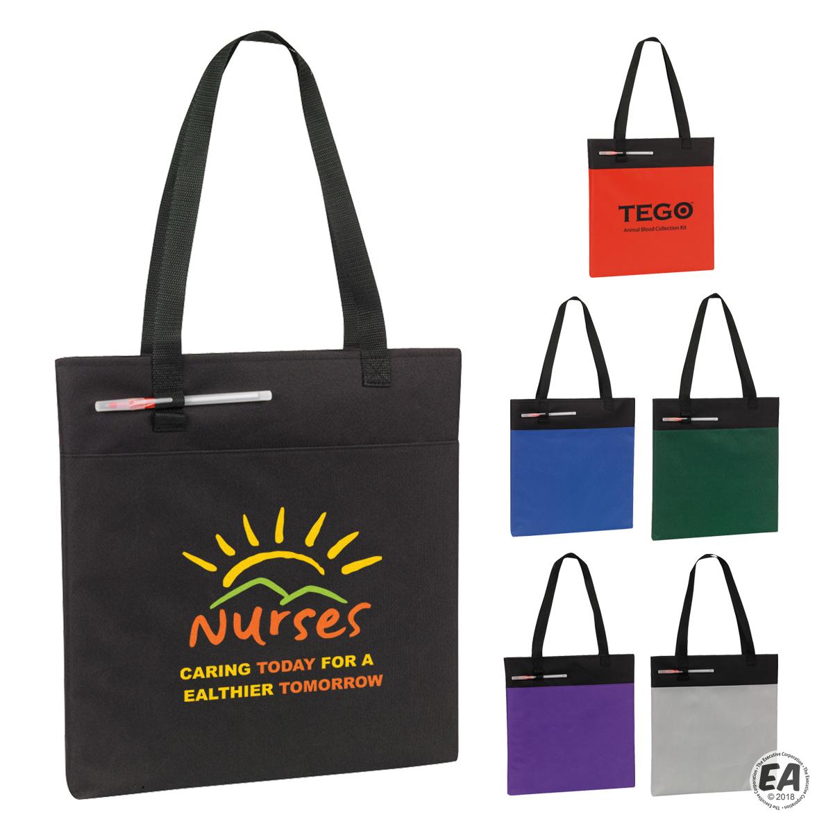 Promotional Budget Conference Tote Bag Branded Tote Bags Customized Budget Conference Tote