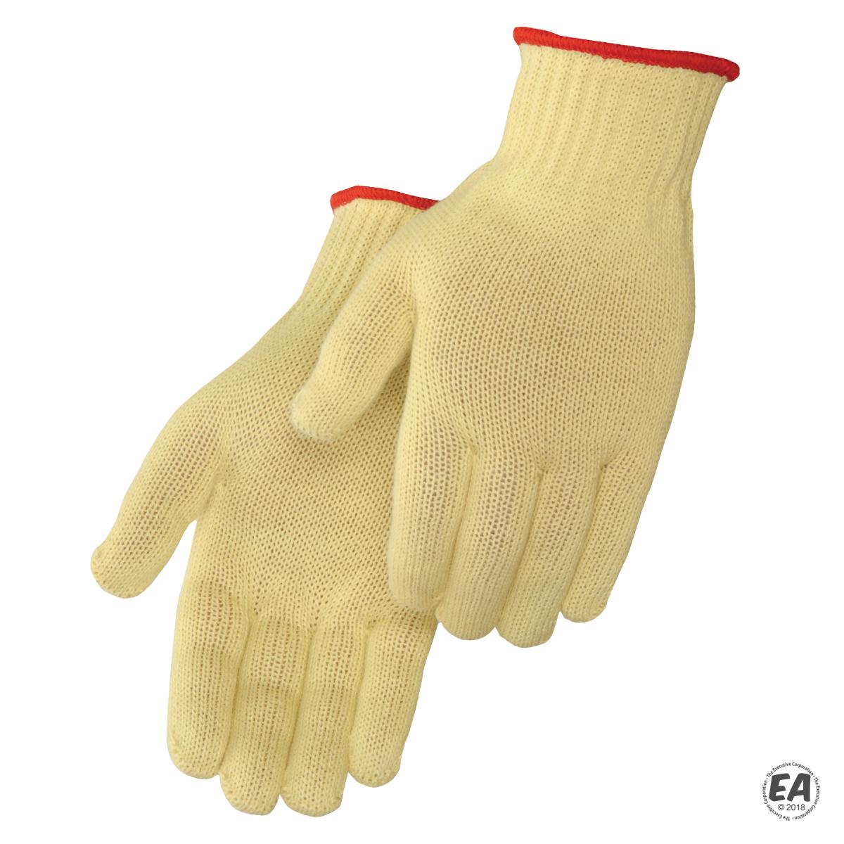 Promotional Kevlar Plated Cut Resistant Knit Gloves Branded Work Gloves Customized Kevlar