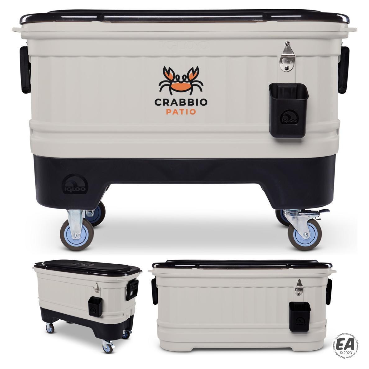 Customized Igloo Party Bar Rolling Cooler Promotional Coolers