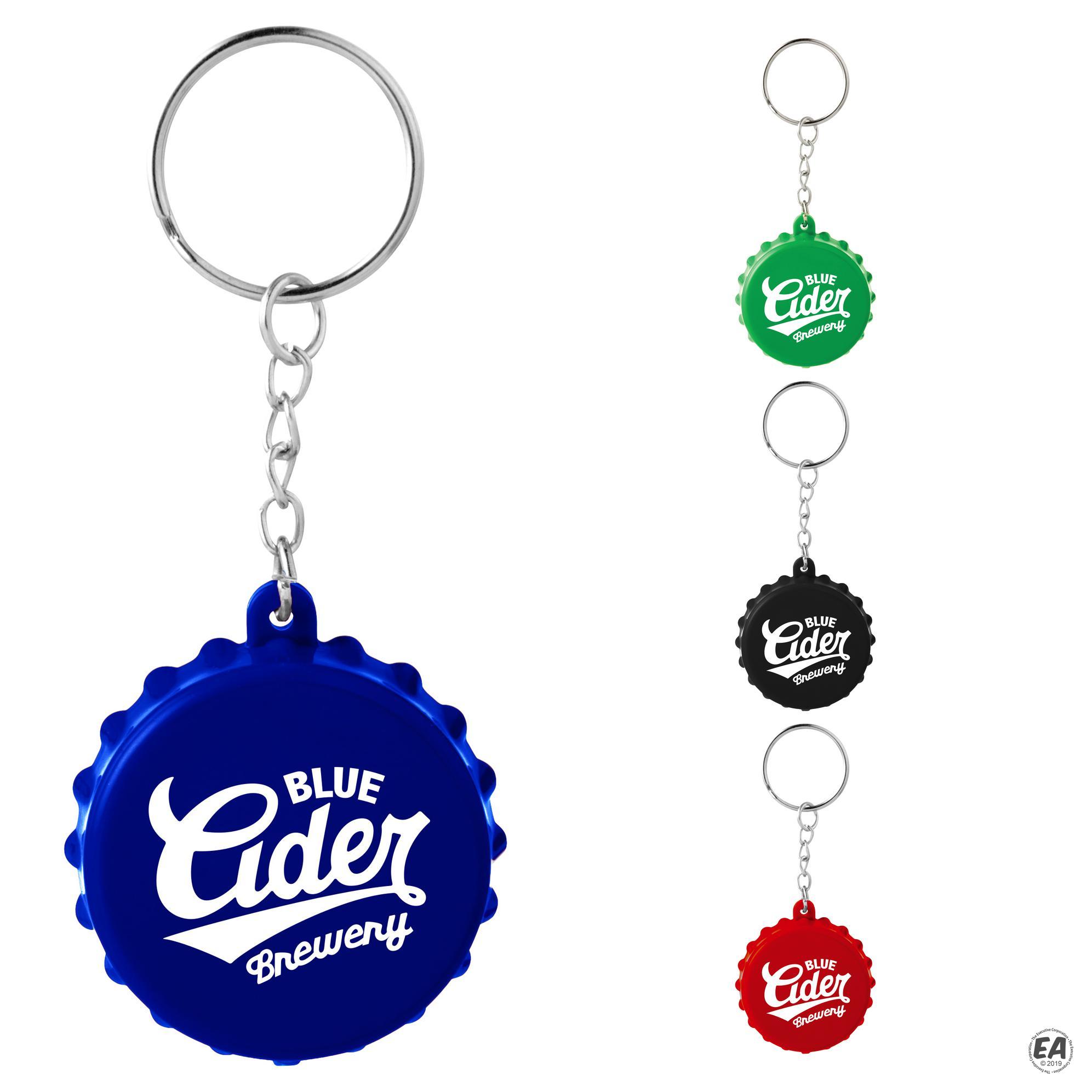 Promotional Beer Cap Keychain with Bottle Opener Customized Bottle