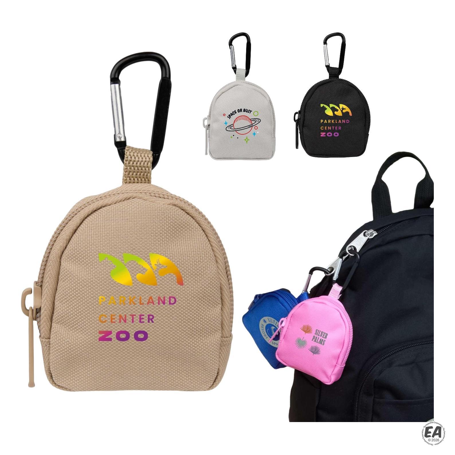 Customized Mini Backpack Bag Charm | Promotional Toys | Branded Mini ...