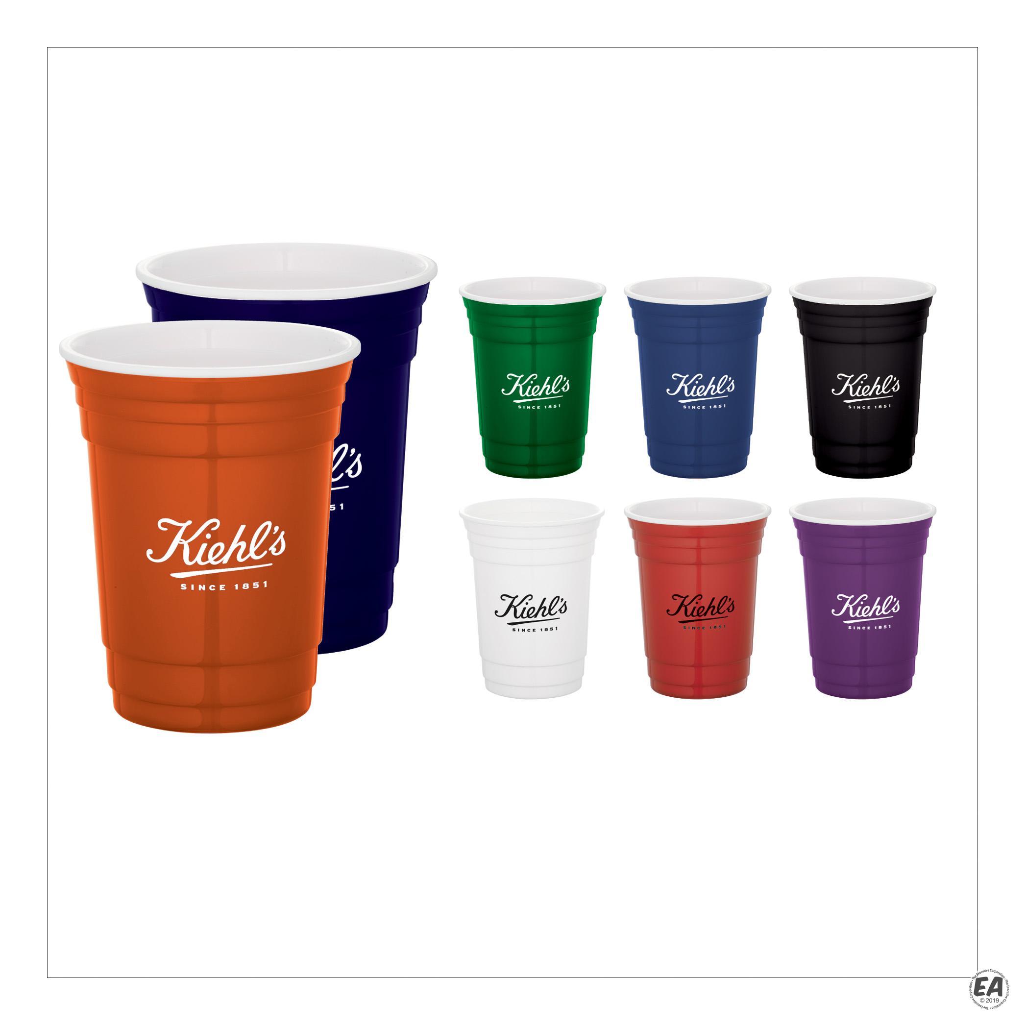 Customized Tailgate 16 oz Party Cup Branded Plastic Cups Custom