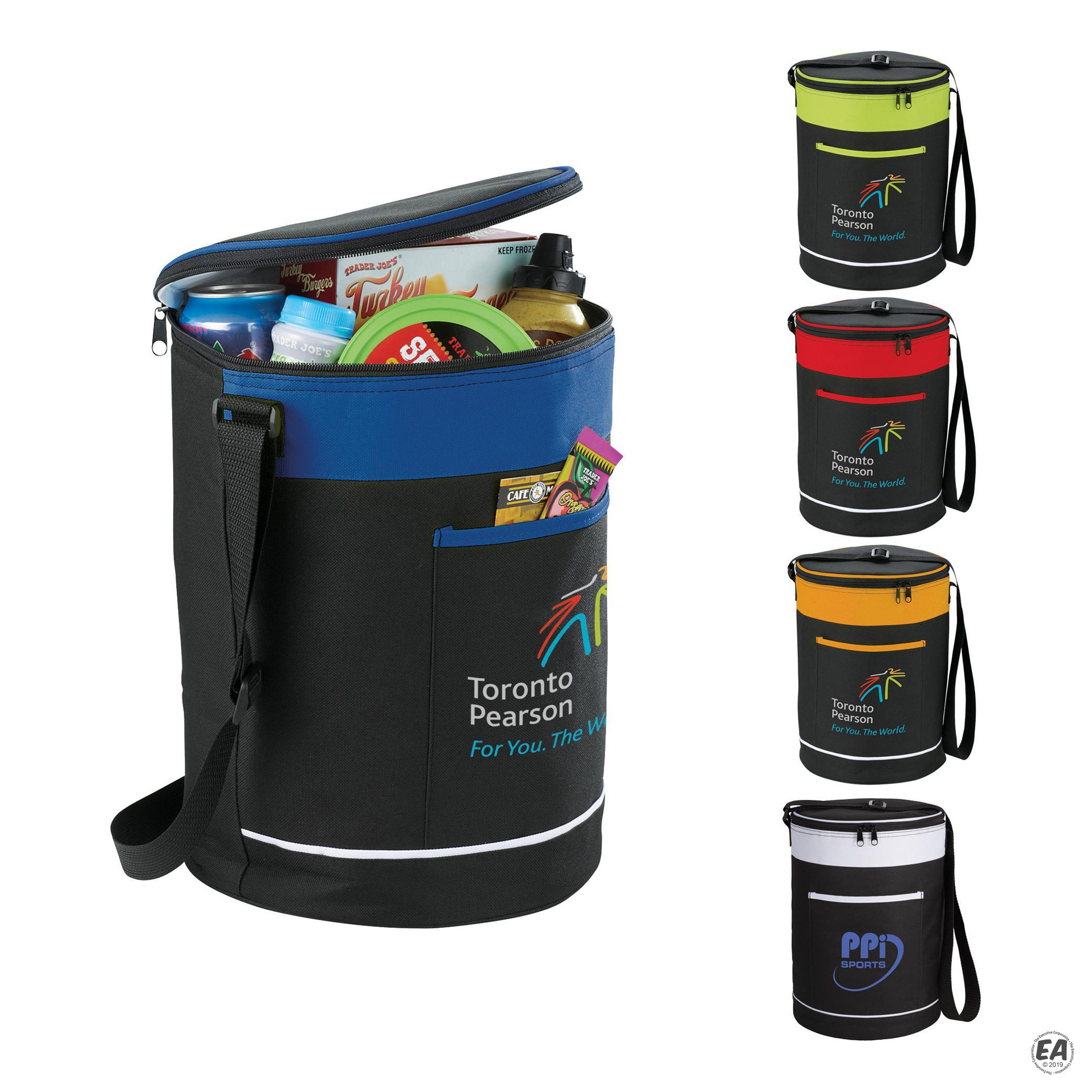 Customized The Spectator Barrel Cooler Promotional Large Cooler Bags
