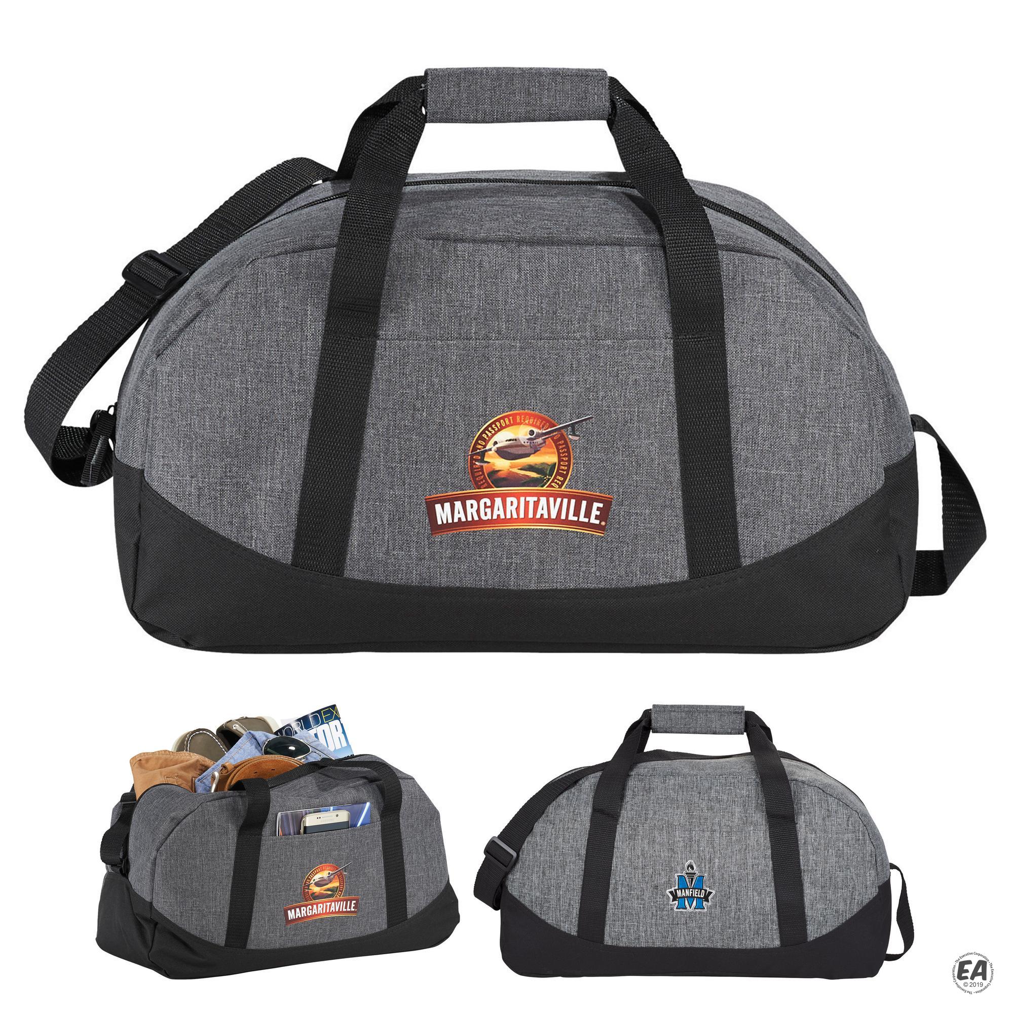 Promotional Graphite 18" Duffel Bag Customized Duffel Bags Custom