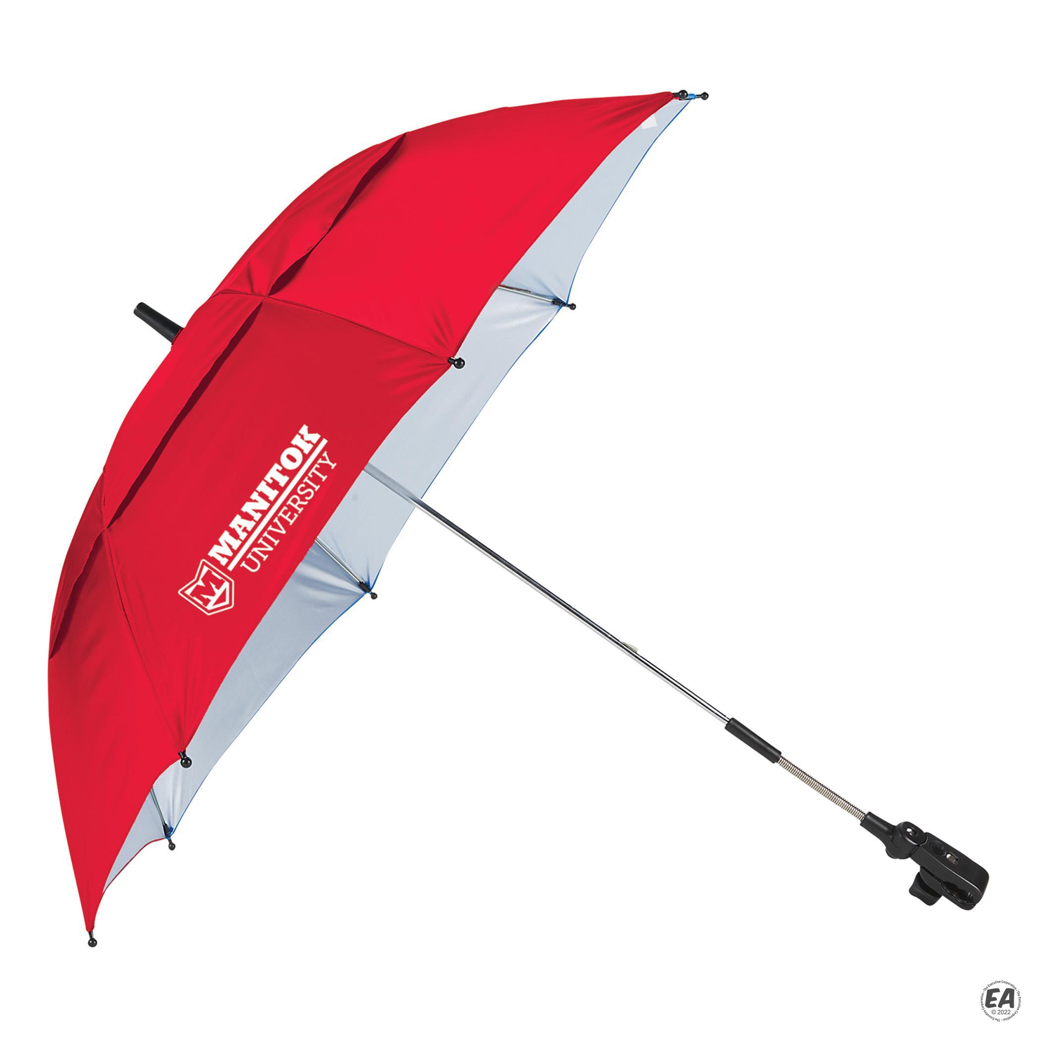 Custom 48" Chair Clip Shade Umbrella Promotional Umbrellas