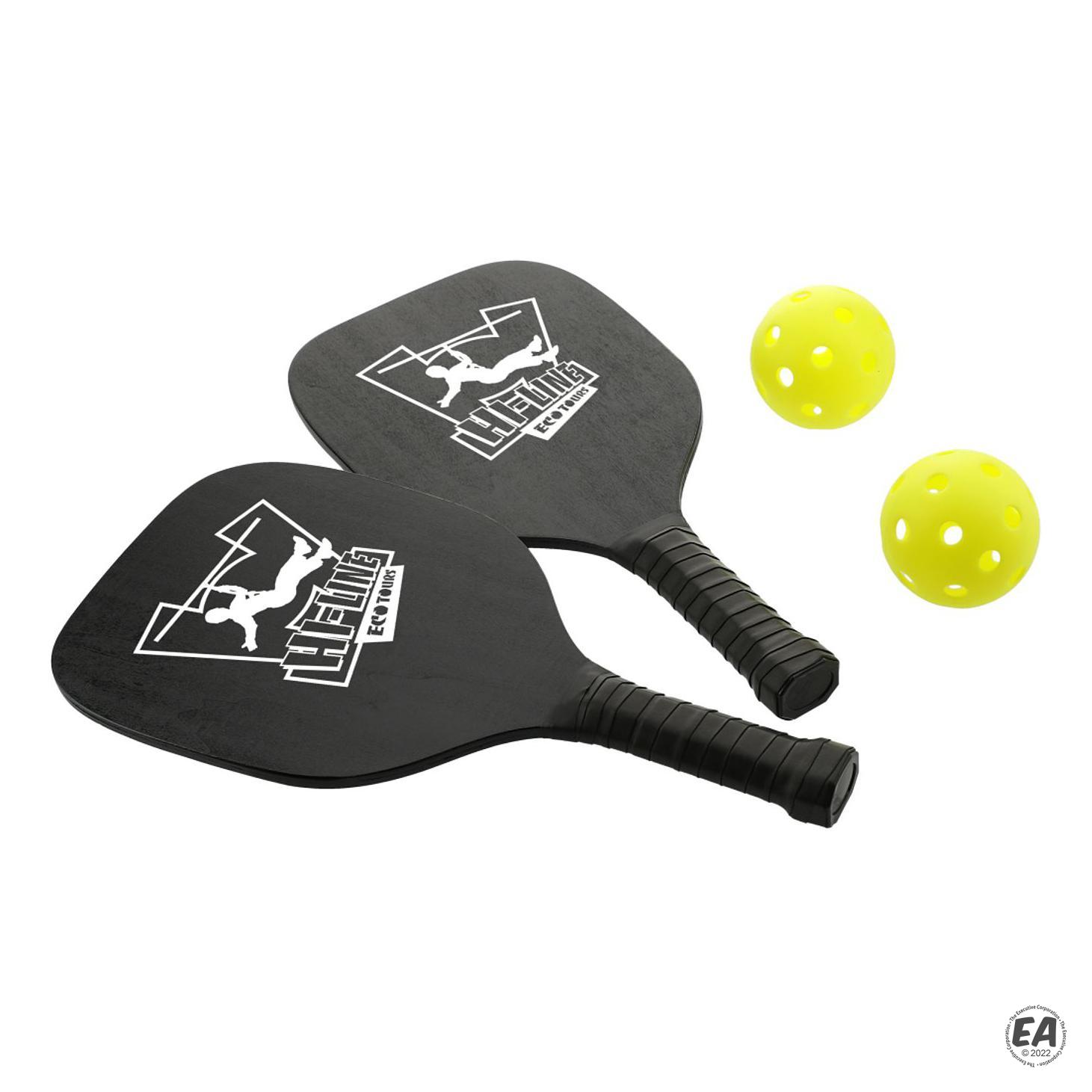 Branded Pickleball Paddle and Ball Set | Customized Games | Promotional ...
