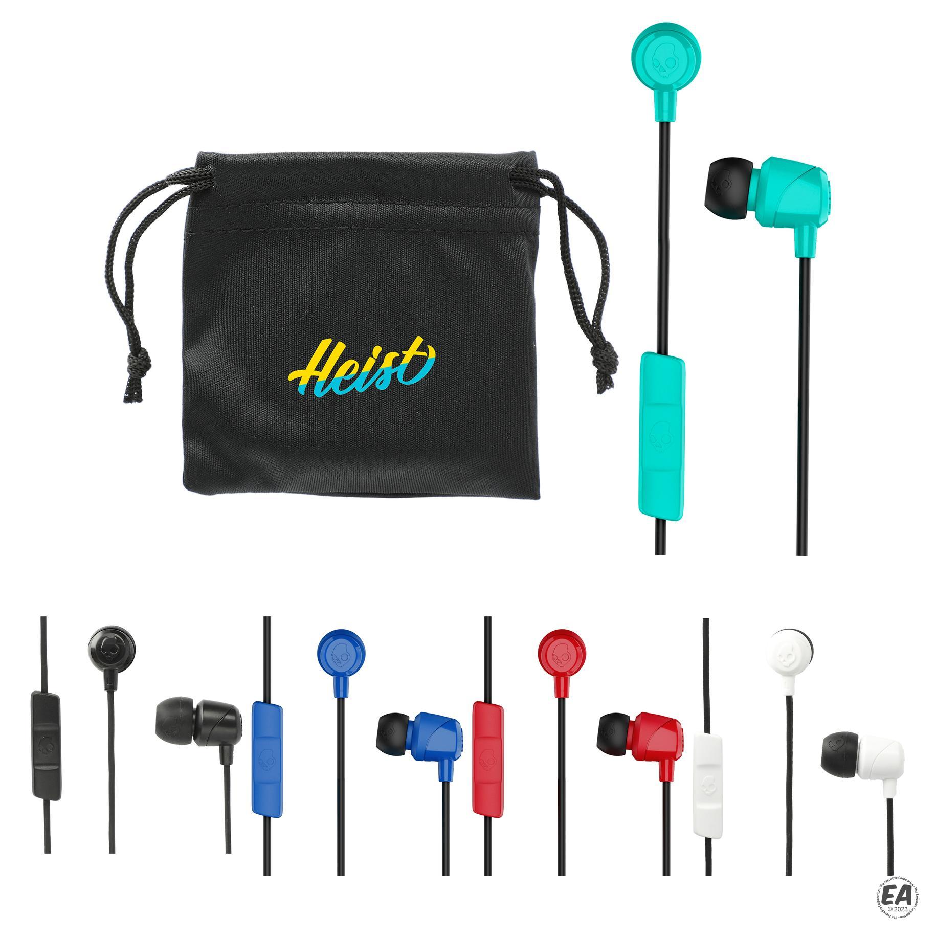 Promotional Skullcandy Jib Wired Earbuds with Microphone Customized
