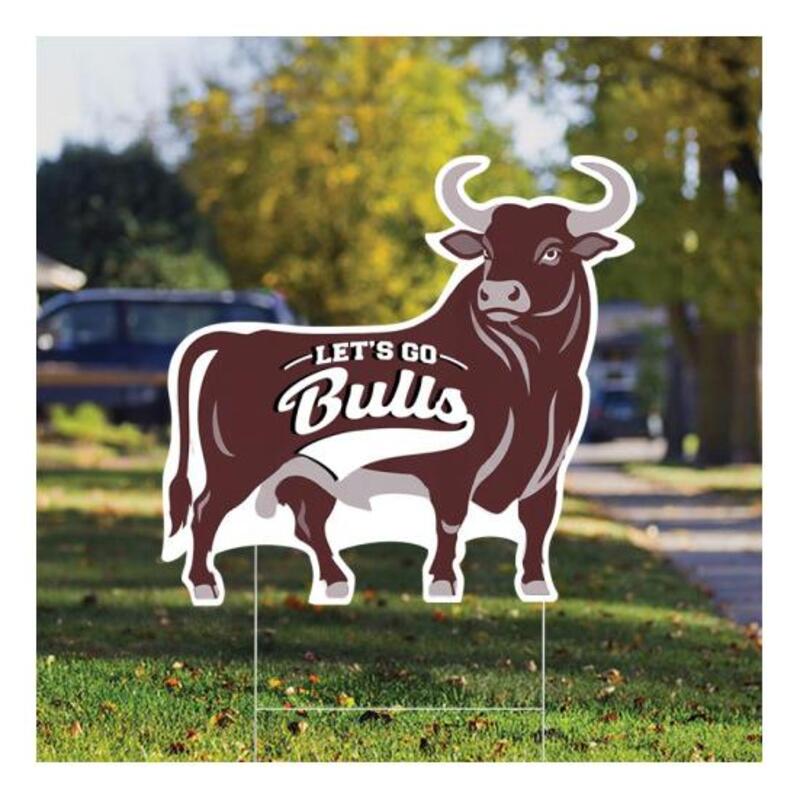 Custom 15x16 Bull Shaped Full Color Yard Signs - Double Side ...