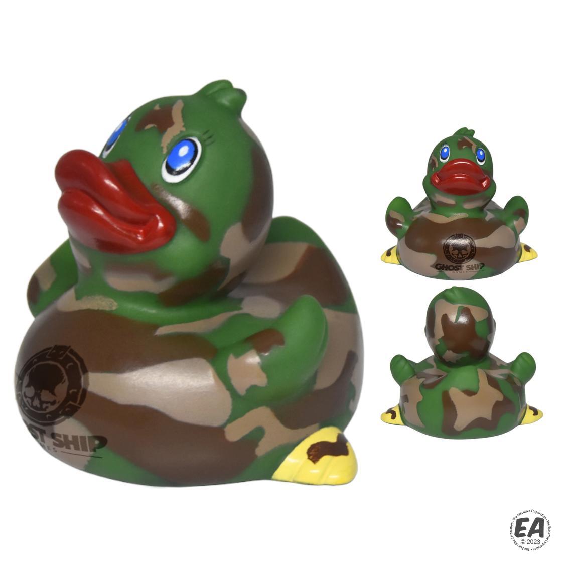 Customized Camoflauge Rubber Duck | Promotional Rubber Ducks | Branded