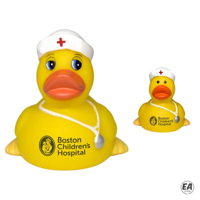 Promotional Rubber Caring Nurse Duck Custom Rubber Ducks Customized