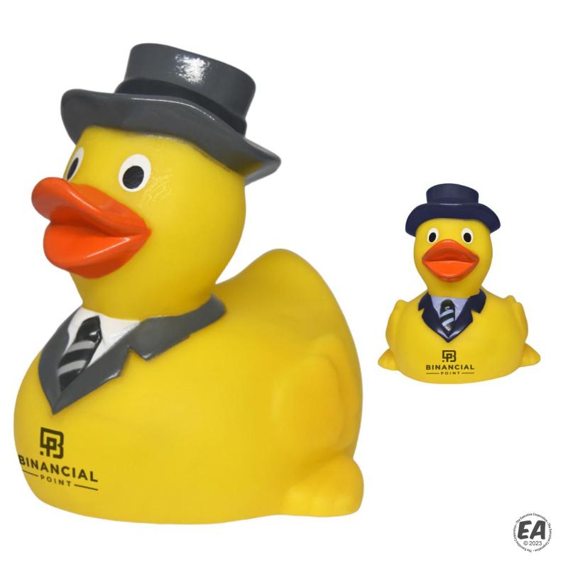 Promotional Rubber Business Duck Customized Rubber Ducks Branded
