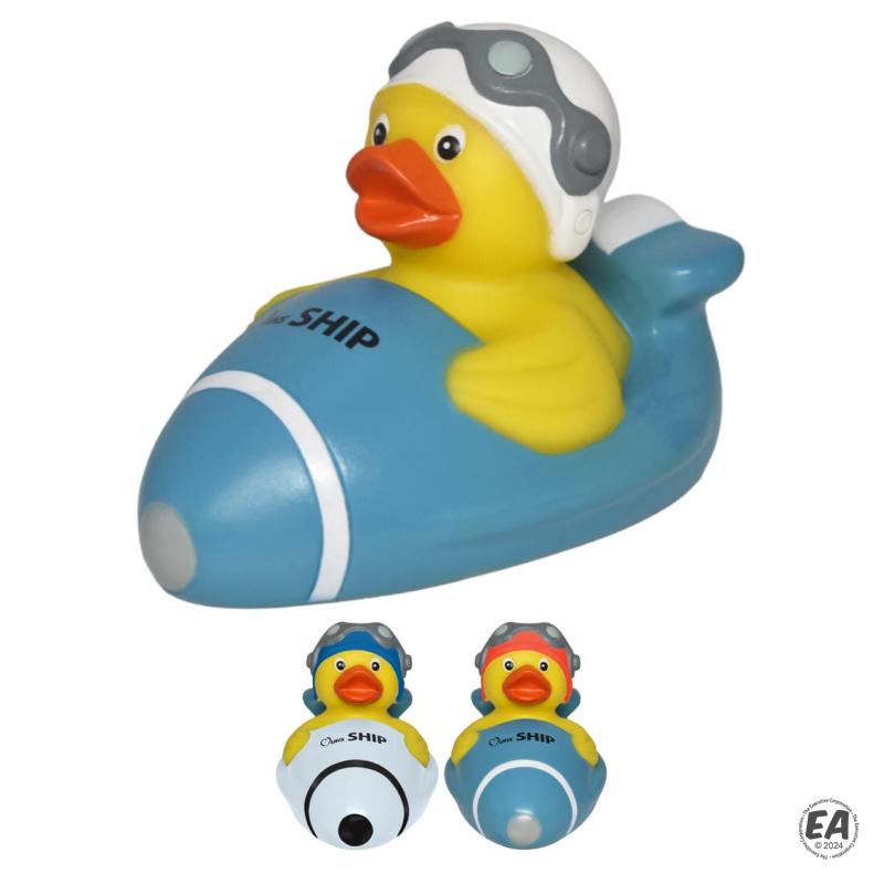 Promotional Rubber Rocket Duck | Customized Rubber Ducks | Custom ...