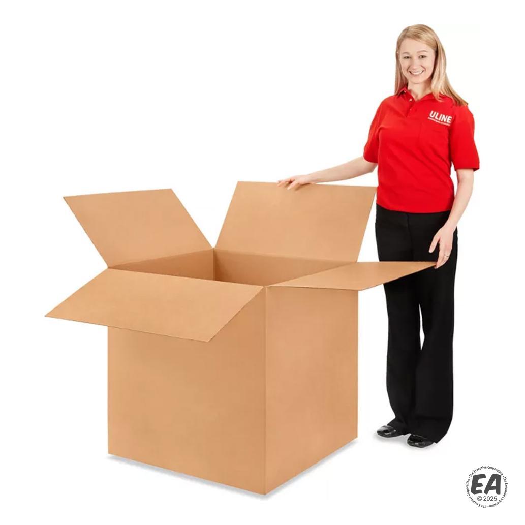 Branded Kraft Shipping Box 28x28x28 | Promotional Mailer Boxes | Custom ...