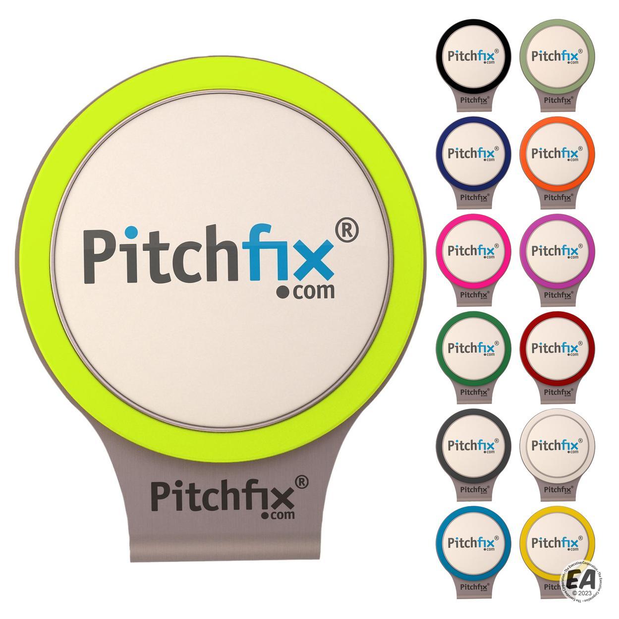 Customized Pitchfix Ball Marker Hat Clip Promotional Ball Markers Branded Pitchfix
