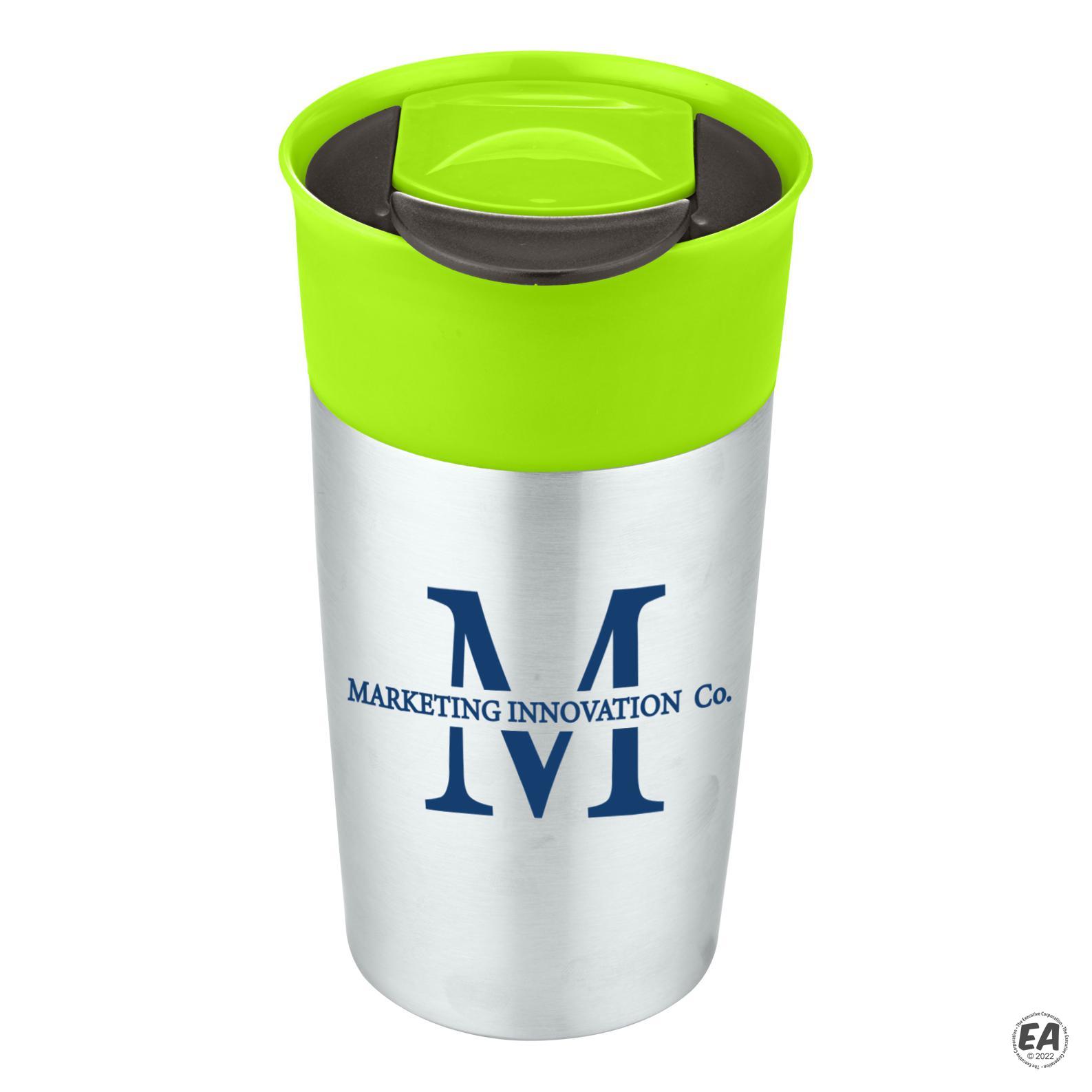 Promotional 18 oz. Two Tone Double Wall Insulated Tumbler Customized