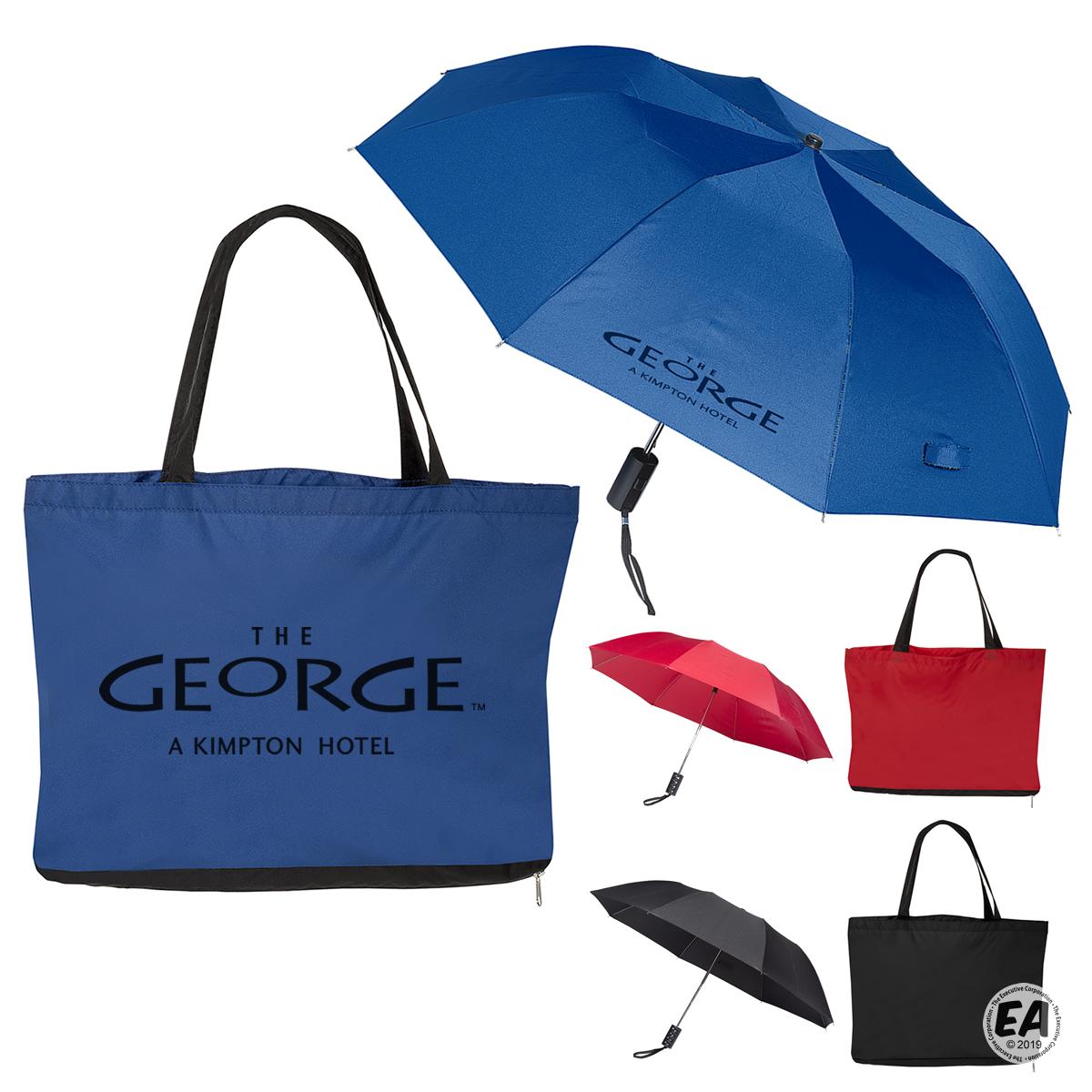 Promotional All in One Umbrella Bag Customized Cotton Tote Bags