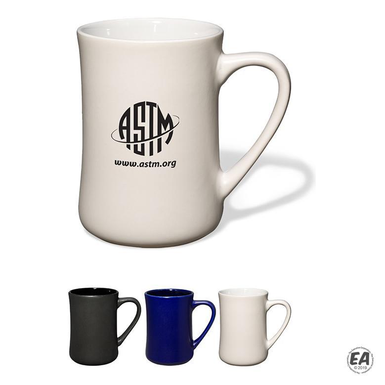 Customized 15 oz. Ceramic Diner Mug Branded Coffee Mugs Promotional
