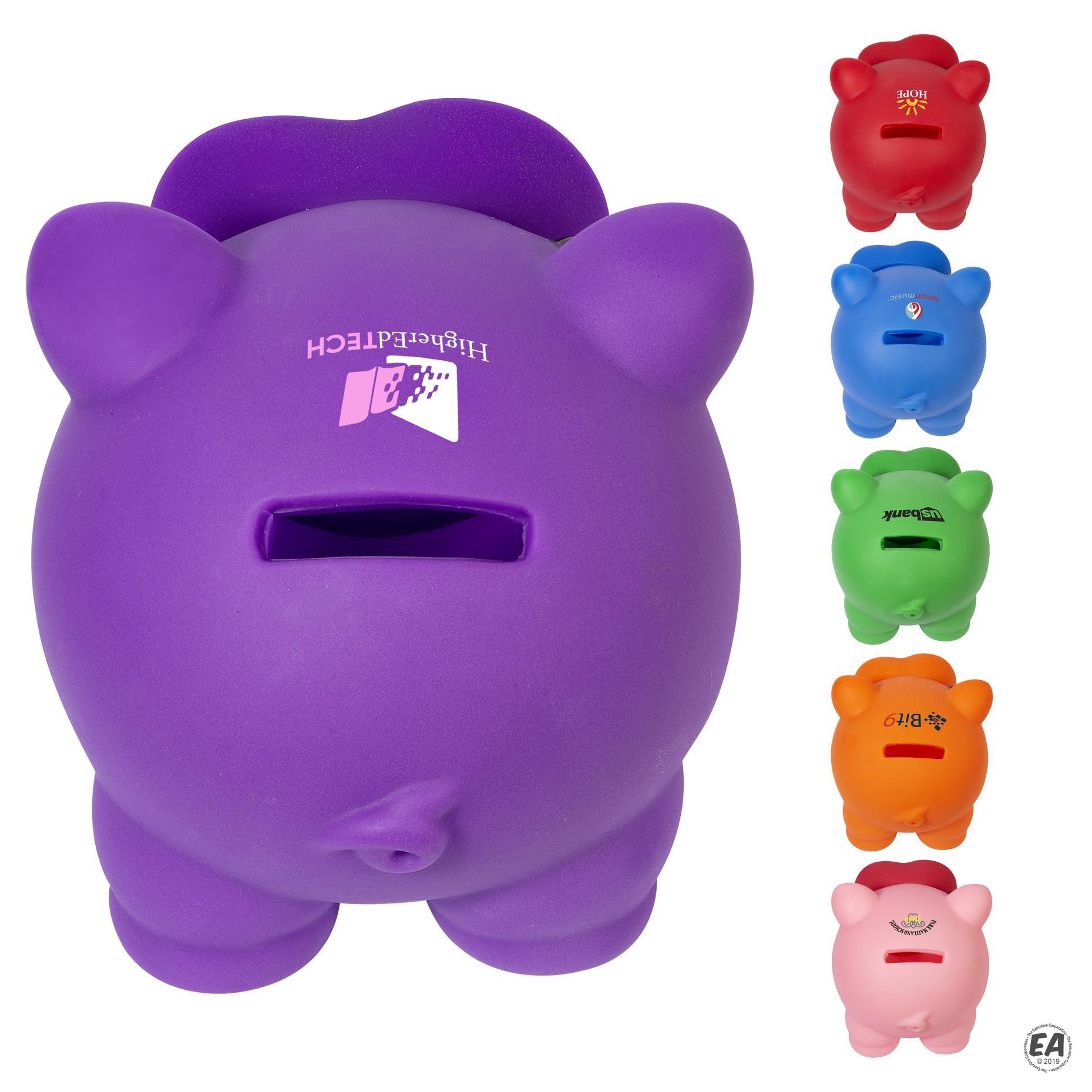 Customized Piggy Coin Bank Promotional Coin Banks Custom Piggy Coin