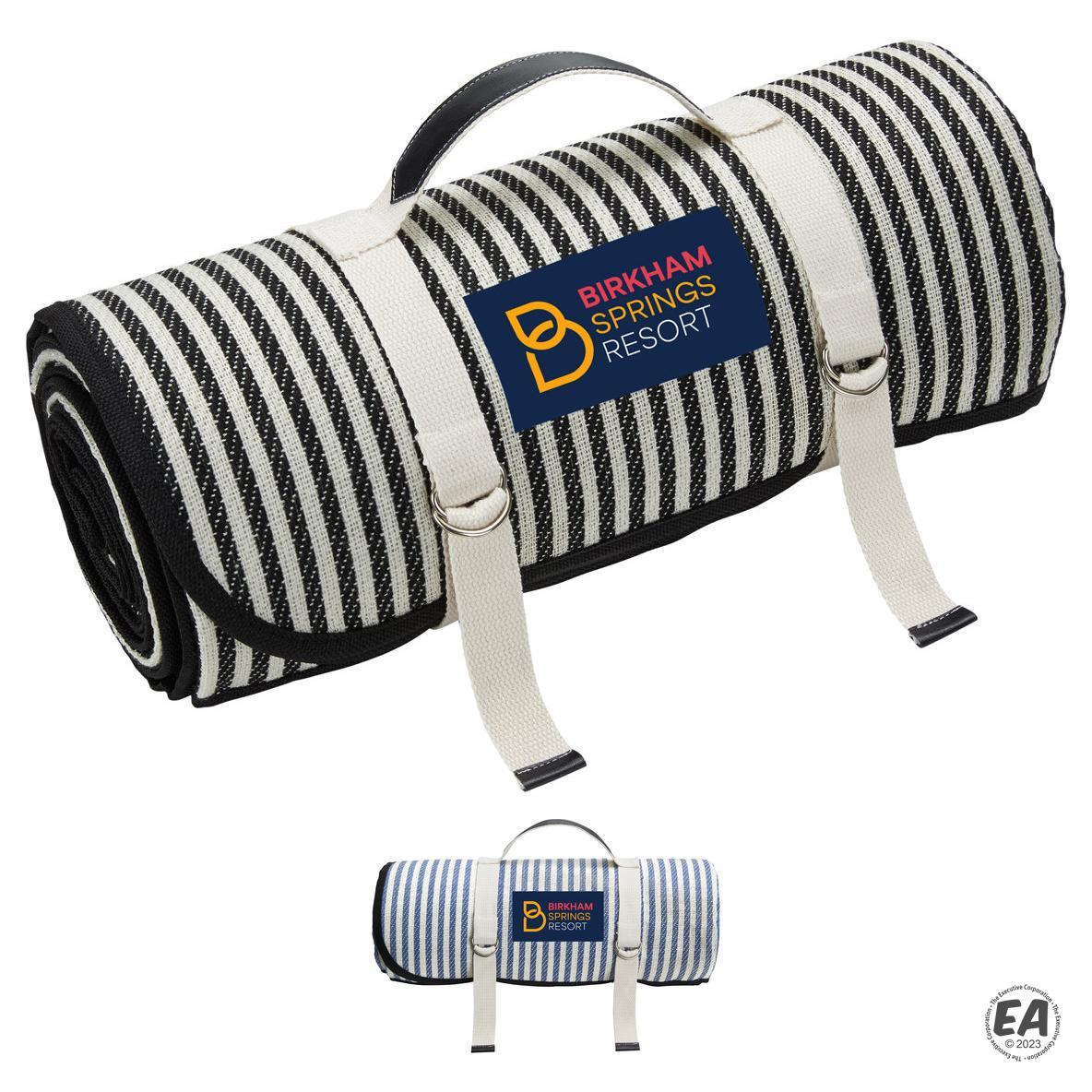 Custom Hampton Outdoor Picnic Blanket Promotional Blankets