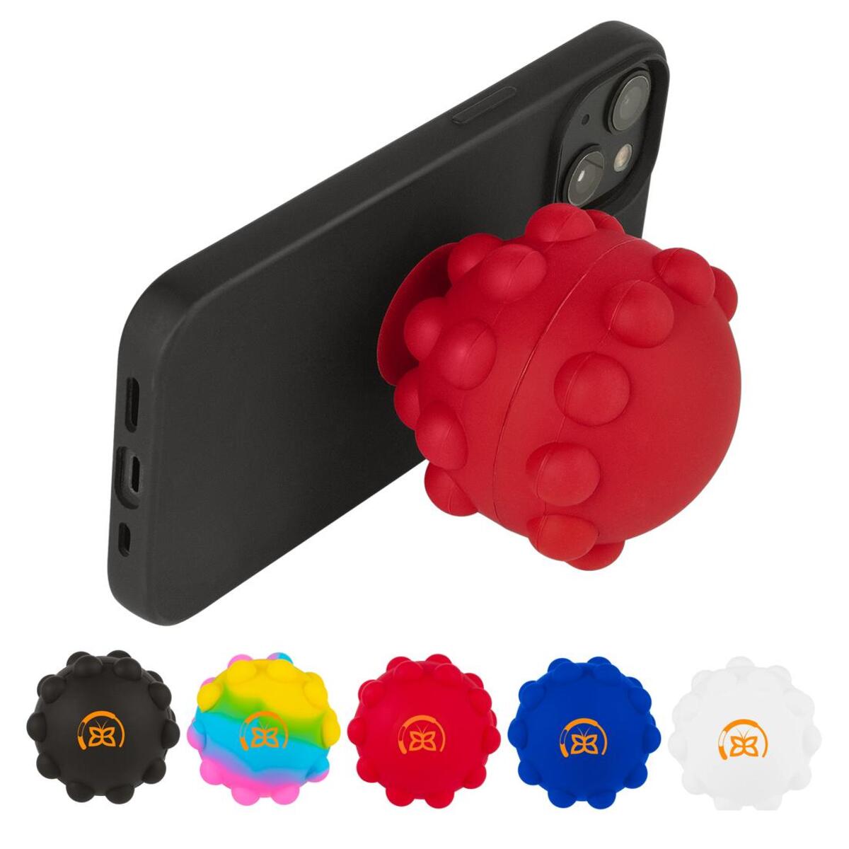 Customized Push Pop Bubble Fidget Sensory Mobile Stand with Suction Cup ...