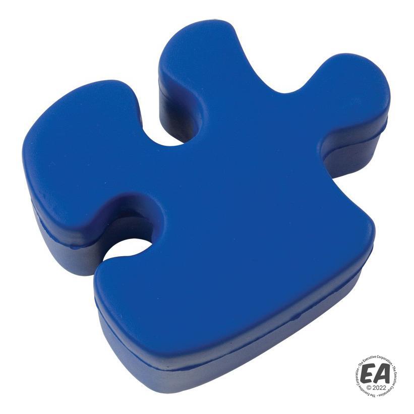 Custom Puzzle Piece Advertising Stress Reliever Branded Stress