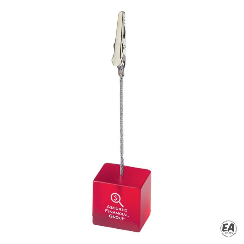Promotional Square Clip Memo Holder Customized Memo Holders Branded