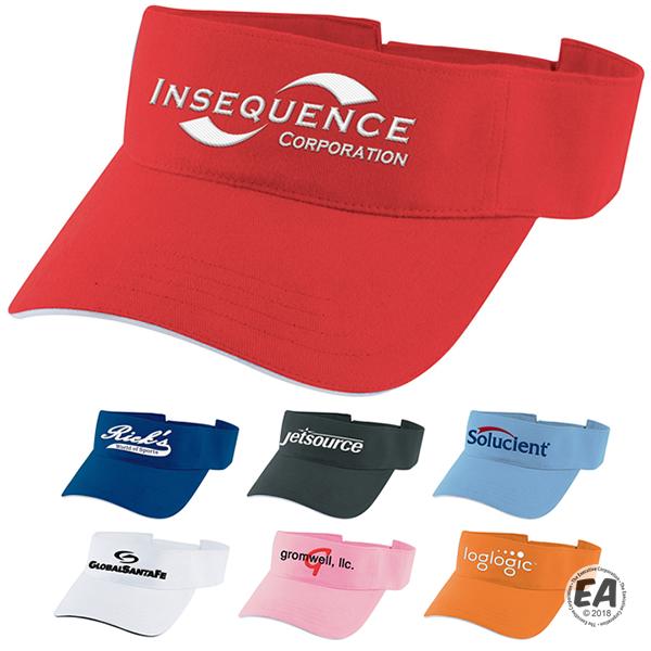 Promotional Sandwich Sport Visor Customized Visors Custom Sandwich