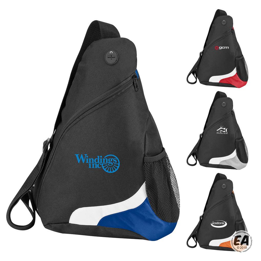 Promotional Over the Shoulder Sling Pack Branded Sling Bags Custom
