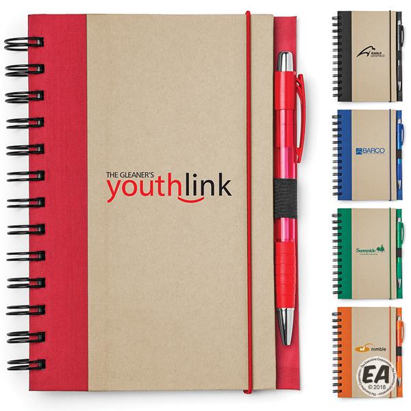 Promotional Recycled Color Spine Spiral Notebook Customized Notebook