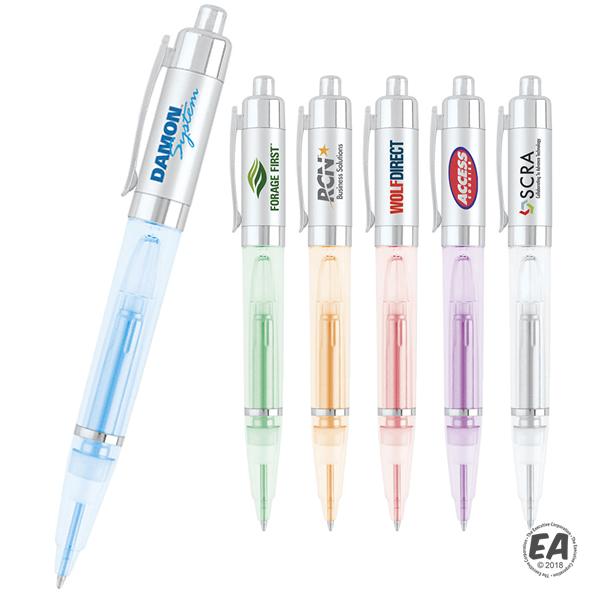 Promotional Metallic LightUp Pen Customized Light Pens Custom Metallic LightUp Pen