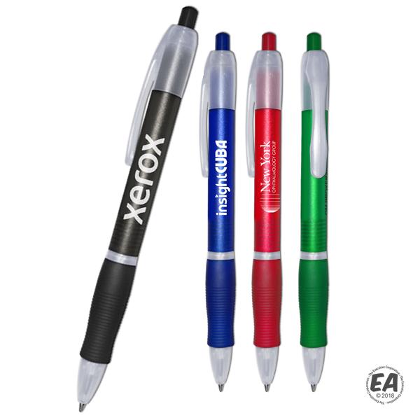 Customized Liquimark Pogo Retractable Ballpoint Pen Custom Grip Pens