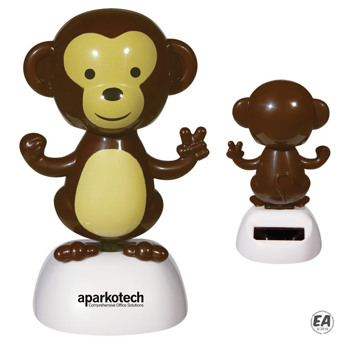 Branded Solar Powered Dancing Monkey Customized Executive Toys