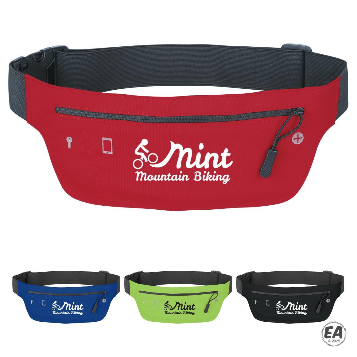 Promotional Lycra Running Belt Fanny Pack Customized Fanny Packs